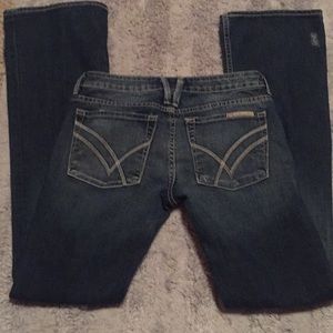 🔥William Rast Jeans Stella Boot Factory Destroyed